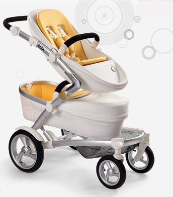 mima double pram