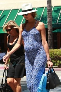 Mom-To-Be Stacy Keibler Shops in LA