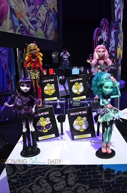 monster high dolls frights camera action