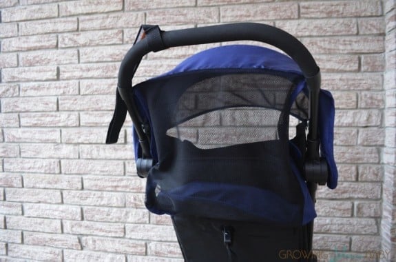 Mountain Buggy Nano - mesh backing