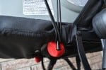 Mountain Buggy Nano - securing the infant seat bungee