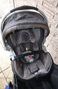 Mountain Buggy Nano - with infant seat installed