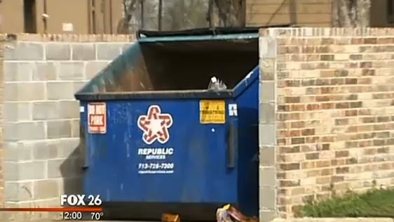 Newborn found in dumpster in Houston TX