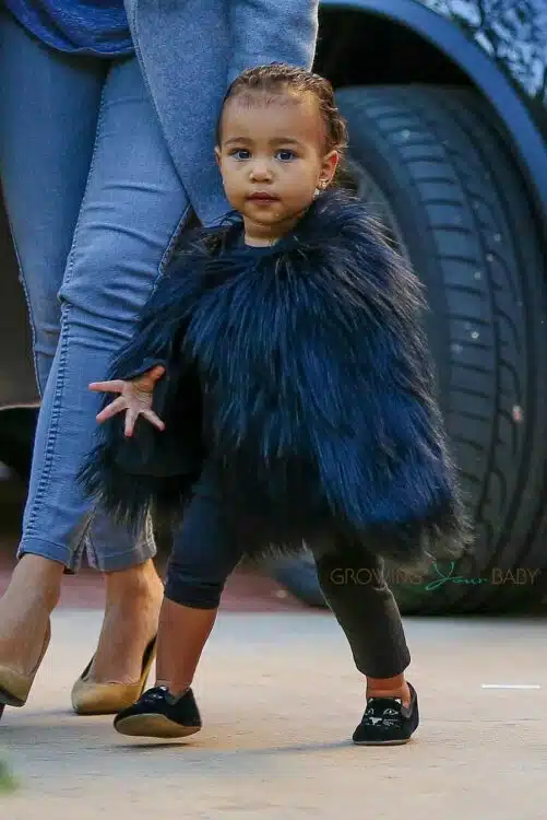 North West goes to a playdate