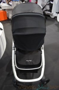 Nuna Ivvi Luxx Stroller - front canopy down