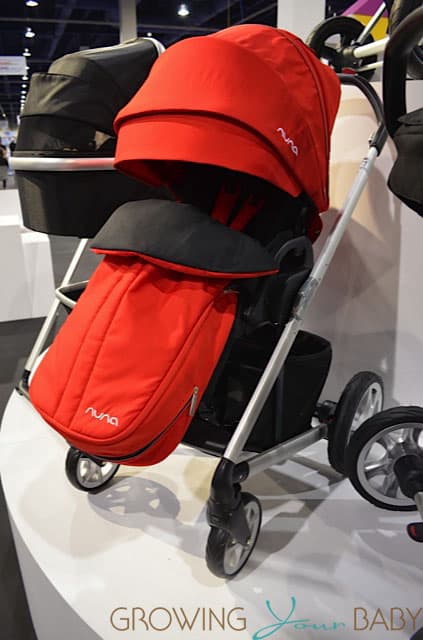 nuna stroller red