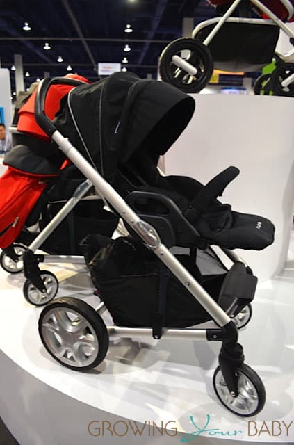 nuna black stroller