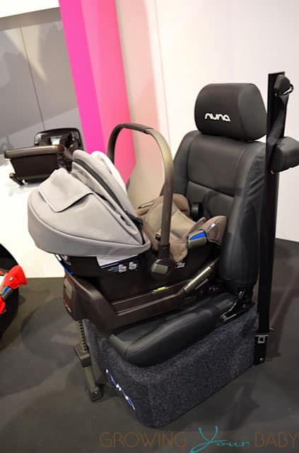 installing nuna pipa car seat