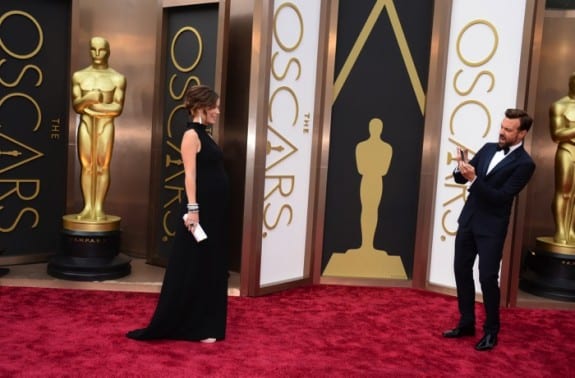 Olivia Wilde and Jason Sudeikis - 86th Annual Academy Awards