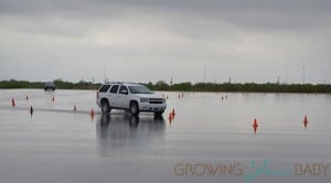 On the Wet track somparing tires