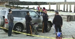 Onlookers save baby after mom throws her into bay