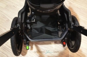 Orbit Baby O2 Jogging Stroller - shopping basket