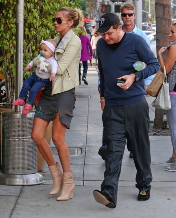 Petra Ecclestone out in LA with her daughter Lavinia Stunt