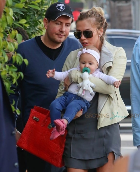 Petra Ecclestone out in LA with her daughter Lavinia Stunt