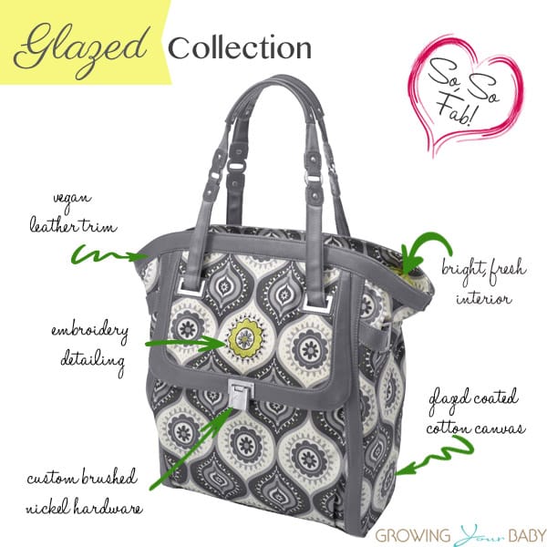 Petunia Handbags Glazed Collection