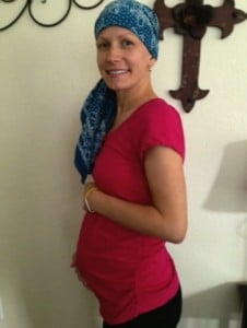 Pregnancy Cancer survivor Amy Hansen