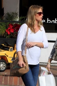 Pregnant Actress Emily Blunt out shopping in LA