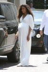 Pregnant Ciara attends Kim Kardashian's bridal shower