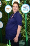 Pregnant Drew Barrymore at Safe Kids Day in Los Angeles