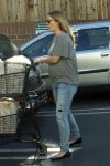 Pregnant Drew Barrymore picks up groceries at Bristol Farms in Los Angeles