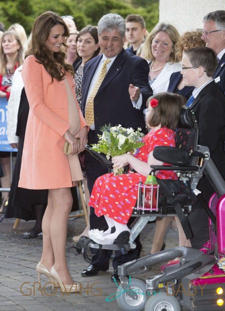 Catherine, Duchess of Cambridge visits Naomi House Children's Hospice