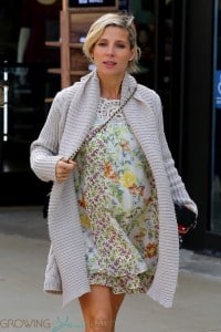 Pregnant Elsa Pataky out in LA