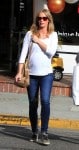 Pregnant Emily Blunt out shopping in LA