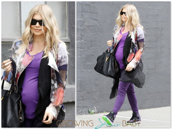 Pregnant Fergie steps out in LA