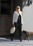 Pregnant Gwen Stefani out for lunch in LA
