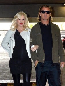 Pregnant Gwen Stefani out with husband Gavin Rossdale