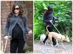 Pregnant Jenna Dewan Tatum out for a walk in London