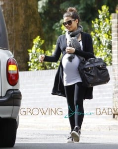 Pregnant Jenna Dewan Leaves Her London Home