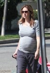 Pregnant Jenna Fischer out in LA
