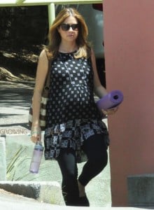 Pregnant Jenna Fischer steps out in LA