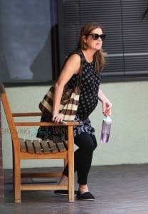 Pregnant Jenna Fischer steps out in LA
