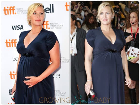 Pregnant Kate Winslet at the TIFF