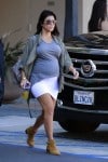Pregnant Kourtney Kardashian out in LA 3
