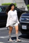 Pregnant Kourtney Kardashian out  in LA