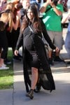 Pregnant Kourtney Kardashian shopping at Bel Bambini