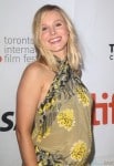 Pregnant Kristen Bell at the Toronto International Film Festival