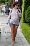 Pregnant Rachel Bilson Shops in LA
