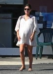 Pregnant Rachel Bilson out in LA
