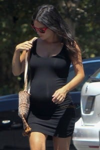 Pregnant Rachel Bilson out in LA