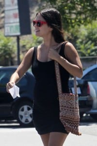 Pregnant Rachel Bilson out shopping in LA