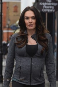 Pregnant Tamara Ecclestone out shopping for baby in London