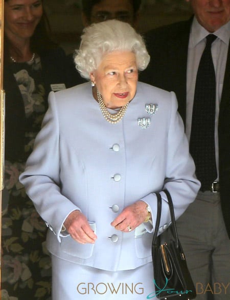 Queen Elizabeth Pays A Visist To Her Husband In The Hospital