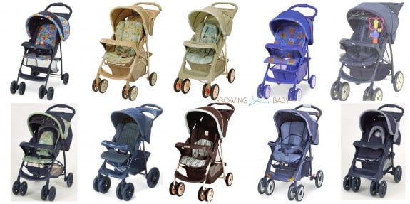 RECALLED graco strollers ALL
