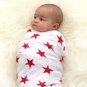 (RED) Special Edition classic swaddles