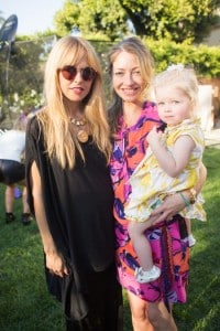 Rachel Zoe and Rebecca Gayheart at Soleil Moon Frye's Book Release party