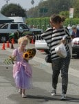 Rebecca Gayheart with daughter Billie at the market